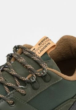Lacoste URBAN BREAKER - Trainers - Dark Green/off White -Lacoste Sales Store 654f6bc23f8340929fc83b26723bc692