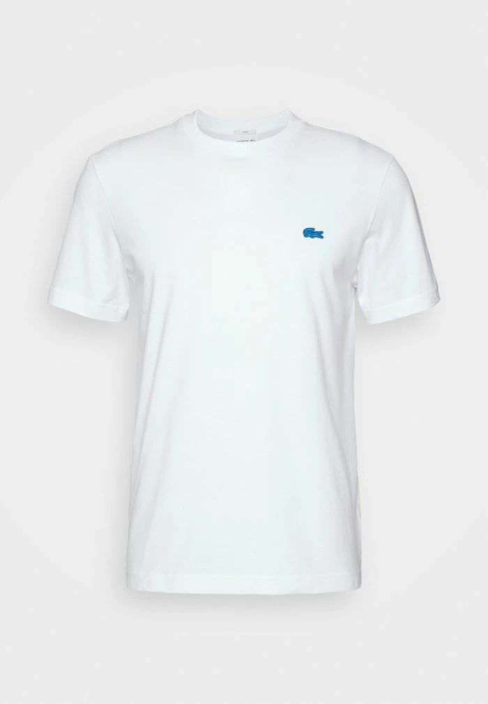 Lacoste UNISEX EXCLUSIVE - Basic T-shirt - White 7 Lacoste UNISEX EXCLUSIVE - Basic T-shirt - White - Image 5