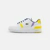 Lacoste T-CLIP UNISEX - Trainers - White/yellow -Lacoste Sales Store 6866b99bb84e4b7db964874e4a48c683