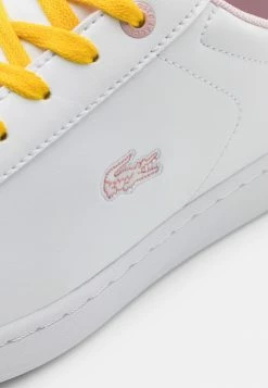 Lacoste CARNABY EXCLUSIVE - Trainers - White/pink -Lacoste Sales Store 696c2631475540b09165d04d2a4b3e2b