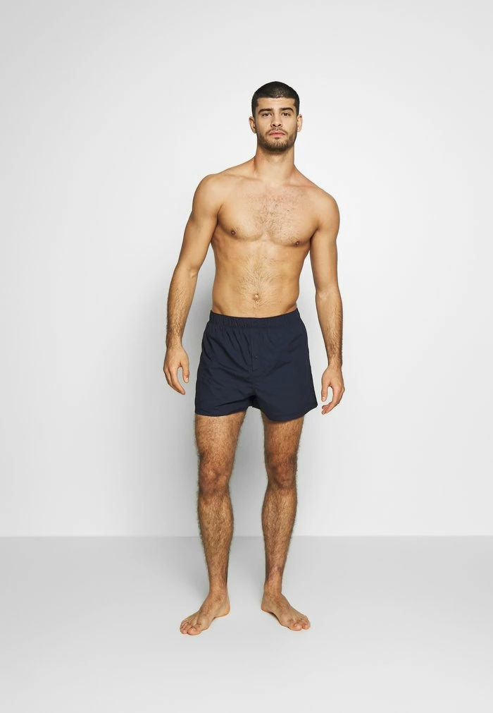 Lacoste 3Pack - Boxer Shorts - Navy Blue/white-tropical 4 Lacoste 3Pack - Boxer Shorts - Navy Blue/white-tropical - Image 2