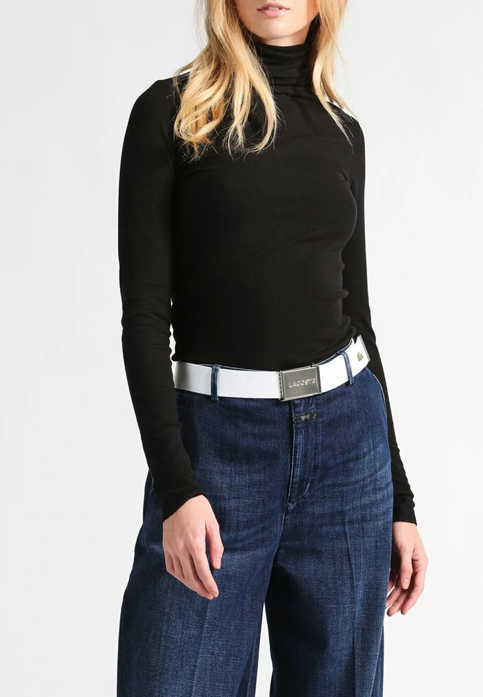 Lacoste CASUAL STRAP IN KIT UNISEX - Belt - White 7 Lacoste CASUAL STRAP IN KIT UNISEX - Belt - White - Image 5