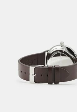 Lacoste CLUB - Watch - Brown Apple Peel/silver-coloured -Lacoste Sales Store 6b2b227469af45d3953db9e904987d7c