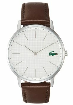 Lacoste MOON - Watch - Silver-coloured/brown -Lacoste Sales Store 6d41cd5ba1e740c88387f8a8f71f09d8