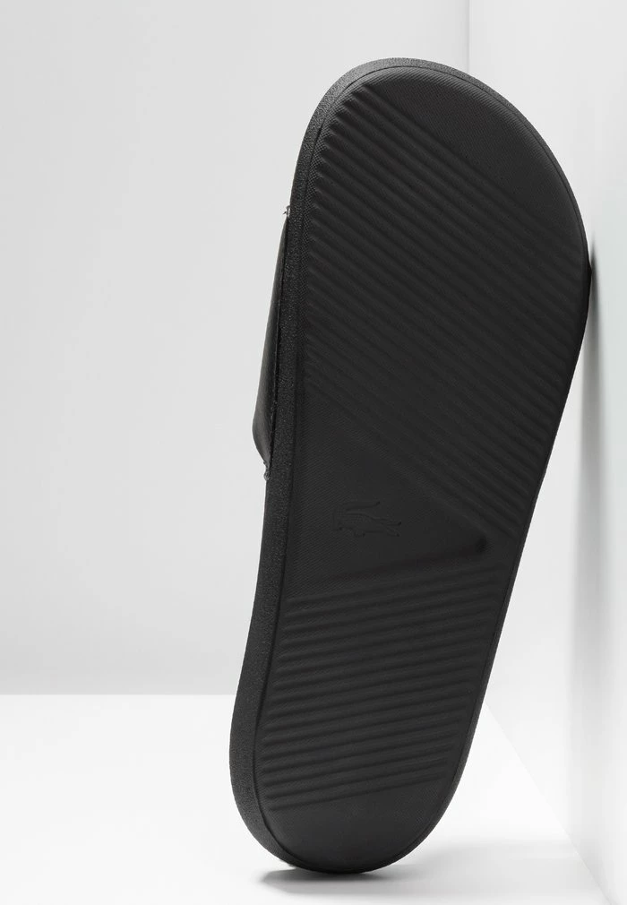Lacoste CROCO SLIDE - Mules - Black/green 6 Lacoste CROCO SLIDE - Mules - Black/green - Image 4