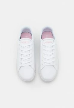 Lacoste CARNABY - Trainers - White/light Pink -Lacoste Sales Store 6d8d3fafc56345dd9fbd43f384262cff
