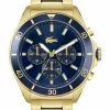 Lacoste Chronograph Watch - Gold -Lacoste Sales Store 70180fe719304a6e95f4afe684059911