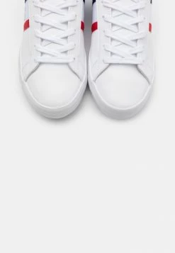Lacoste LEROND - Trainers - White/navy/red -Lacoste Sales Store 70996a8977c84502928e7cd48478d240