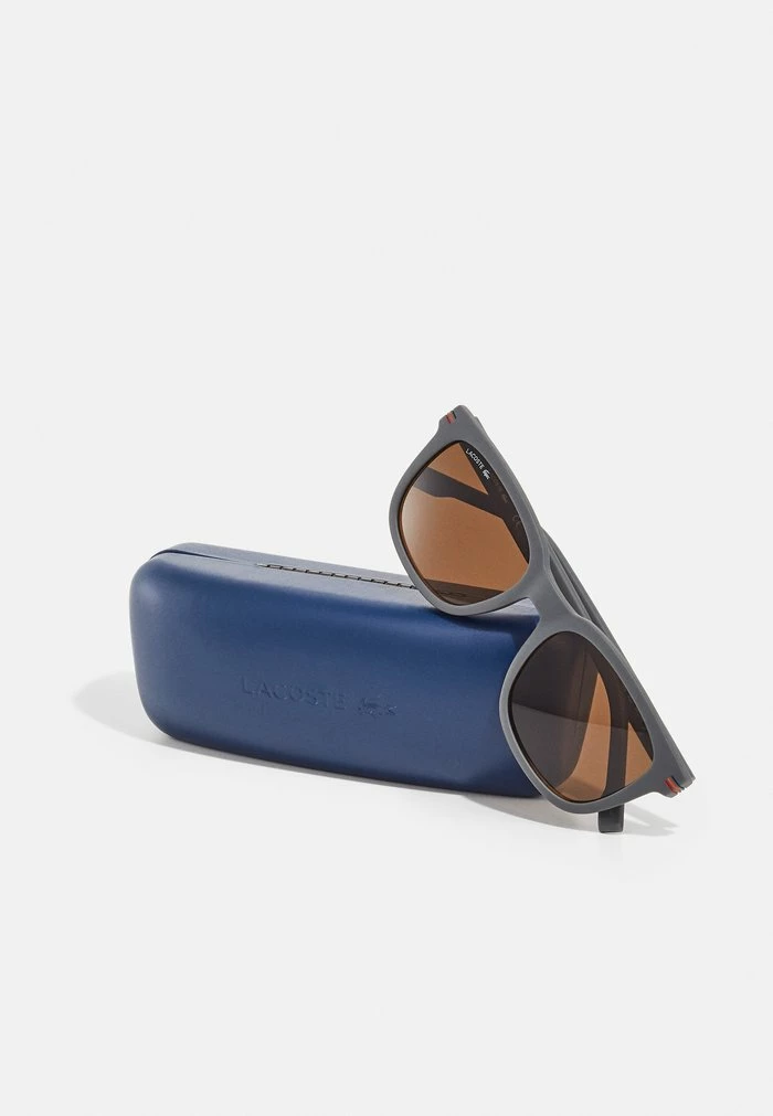 Lacoste Sunglasses - Matte Grey 6 Lacoste Sunglasses - Matte Grey - Image 4