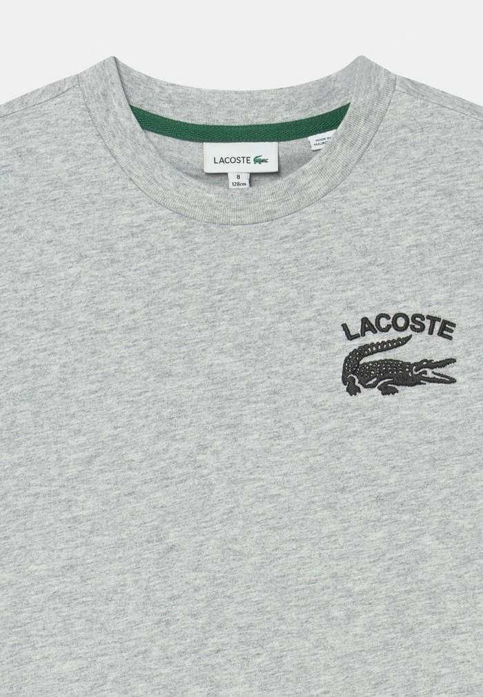 Lacoste Print T-shirt - Argent Chine 5 Lacoste Print T-shirt - Argent Chine - Image 3