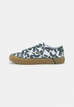 Lacoste GRIPSHOT - Trainers - White/dark Green -Lacoste Sales Store 7700e5eaad99407897f7c3c0e29d8ebd