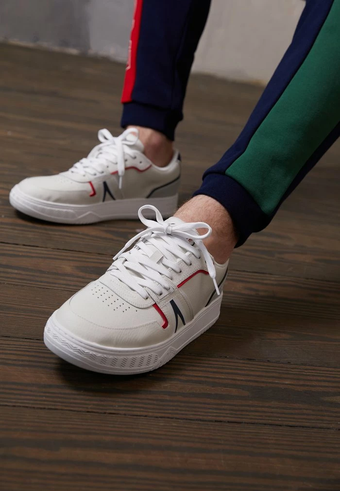 Lacoste L001 - Trainers - White/navy/red 3 Lacoste L001 - Trainers - White/navy/red