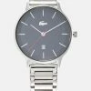 Lacoste CLUB - Watch - Silver-coloured/blue -Lacoste Sales Store 7701ae8c8e034bc3a248176ab872a31c