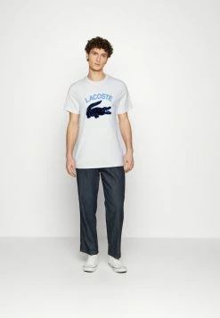 Lacoste Print T-shirt - Blanc -Lacoste Sales Store 77194a1484874d199bde425e9374c42a