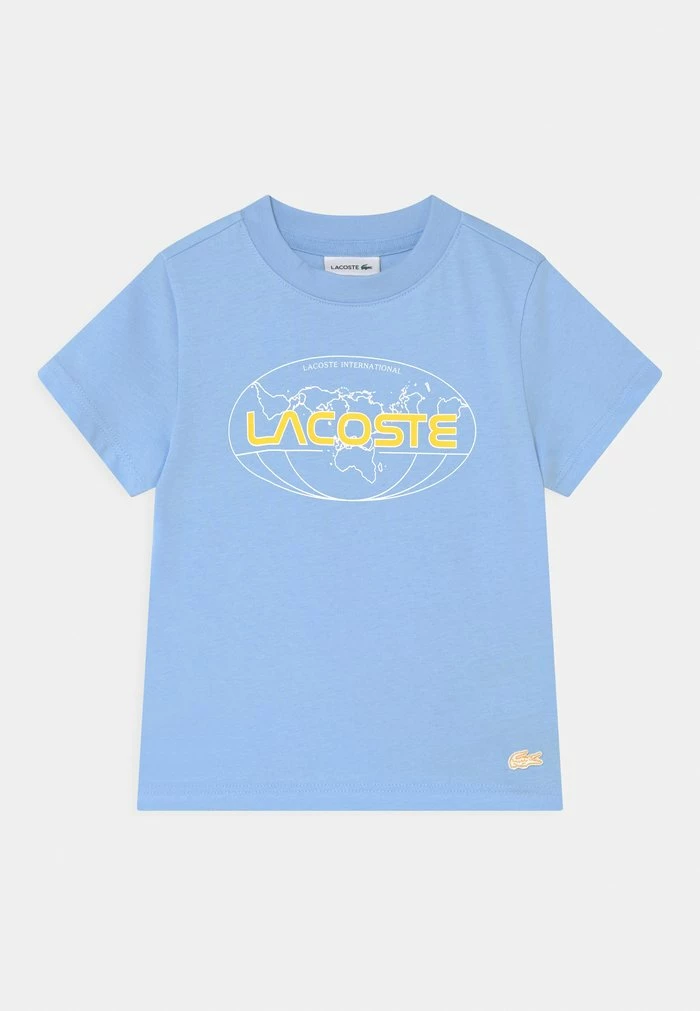 Lacoste UNISEX EXCLUSIVE - Print T-shirt - Light Blue 4 Lacoste UNISEX EXCLUSIVE - Print T-shirt - Light Blue - Image 2