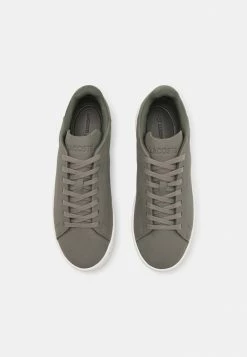 Lacoste COURT - Trainers - Khaki/offwhite -Lacoste Sales Store 78a6bedb5feb4ac3a11022203861b1dd