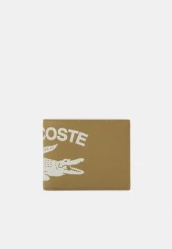 Lacoste SEASONAL BILLFOLD - Wallet - Viennois Farine