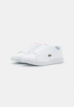 Lacoste CARNABY EVO - Trainers - White/dark Pink 10 Lacoste CARNABY EVO - Trainers - White/dark Pink -Lacoste Sales Store 79749194ce61483f9a59e27195f61b77