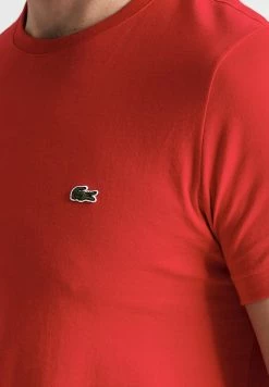 Lacoste Basic T-shirt - Rouge -Lacoste Sales Store 79e8cb320e2f4ee29443e53f00c552a8