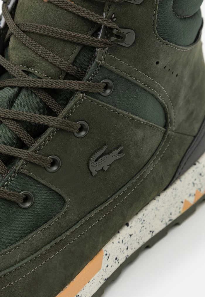 Lacoste URBAN BREAKER - High-top Trainers - Dark Green/off-white 8 Lacoste URBAN BREAKER - High-top Trainers - Dark Green/off-white - Image 6
