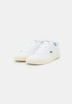 Lacoste LEROND PRO - Trainers - White/dark Green -Lacoste Sales Store 7bc68c51a8d94e24acbc187d865f6f40