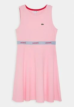 Lacoste Day Dress - Lotus/fireman
