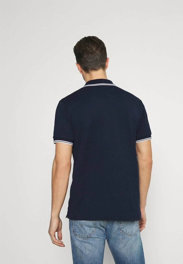 Lacoste Polo Shirt - Navy Blue/white 5 Lacoste Polo Shirt - Navy Blue/white - Image 3