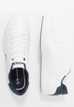 Lacoste GRADUATE - Trainers - White/navy/red -Lacoste Sales Store 7cf9910e279e4de79b66db871fb3b484