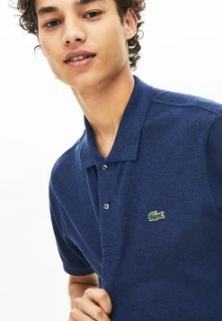 Lacoste PLUS L1264-00 - Polo Shirt - Bleu Chine -Lacoste Sales Store 7eb48b90c83c4c8ebcd7455003b775ab