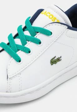 Lacoste CARNABY EVO UNISEX - Trainers - White/green -Lacoste Sales Store 81d41e07fdc144239e9a995d52080005