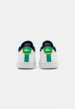 Lacoste CARNABY EVO UNISEX - Trainers - White/green -Lacoste Sales Store 82e4441046e2428a9e6801a7e38caeab