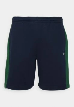 Lacoste PLUS UNISEX - Tracksuit Bottoms - Navy Blue/green