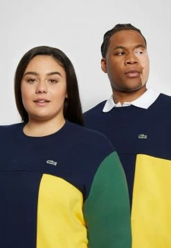 Lacoste PLUS UNISEX - Sweatshirt - Navy Blue/red/green/broom -Lacoste Sales Store 86a157e74f1a44acbe8357b84322dfec
