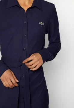 Lacoste Shirt Dress - Marine -Lacoste Sales Store 86ec5c650a994af7b034d1b1ea8b4fe6