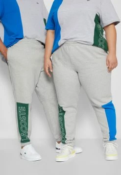 Lacoste UNISEX - Tracksuit Bottoms - Silver Chine/blue Royal/green -Lacoste Sales Store 8745bc87362a4660b8b13484e9b06a88