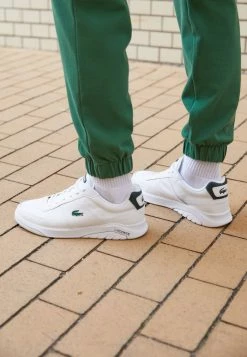 Lacoste GAME ADVANCE - Trainers - White/dark Green -Lacoste Sales Store 879513e4532345c080189625e4c2bf31