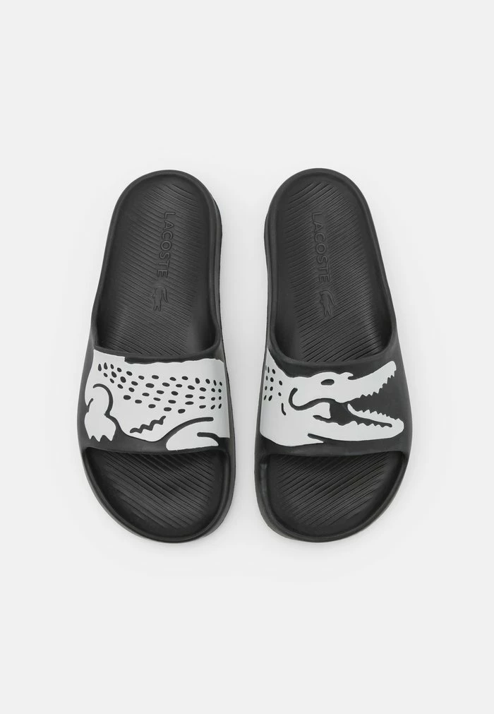 Lacoste CROCO - Mules - Black/white 8 Lacoste CROCO - Mules - Black/white - Image 6