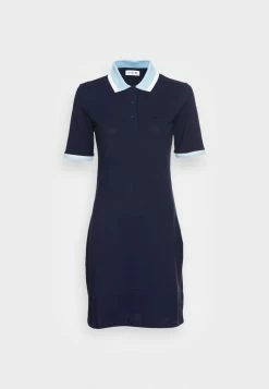 Lacoste Shirt Dress - Navy Blue/flour-creek -Lacoste Sales Store 8849d5c985ed4521824c0ada8406d73f