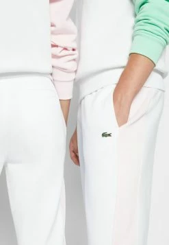 Lacoste UNISEX - Tracksuit Bottoms - Off White/light Pink -Lacoste Sales Store 887af8c93f1645dd997dc22108321e51