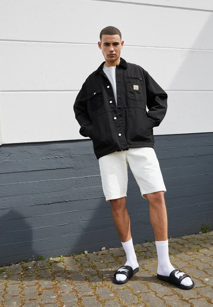 Lacoste CROCO DUALISTE - Mules - Black/white 3 Lacoste CROCO DUALISTE - Mules - Black/white