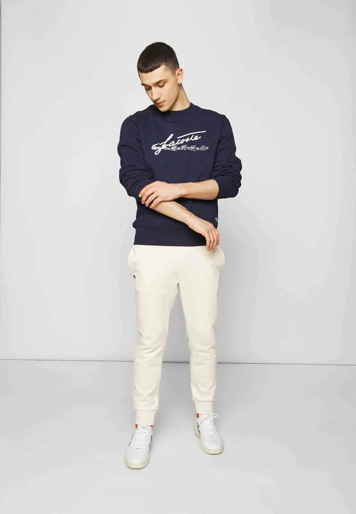 Lacoste Sweatshirt - Navy Blue 8 Lacoste Sweatshirt - Navy Blue - Image 6