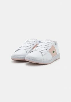 Lacoste CARNABY - Trainers - White/pink -Lacoste Sales Store 8ad4362a10c44d3aa98918af49744a13