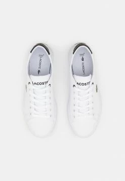 Lacoste GRIPSHOT UNISEX - Trainers - White/black -Lacoste Sales Store 8ad8be8852fb40bab91afdeef38ed190