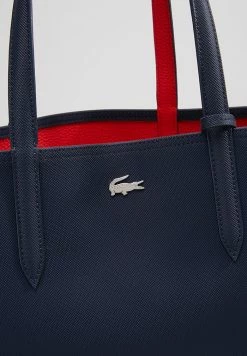 Lacoste REVERSIBLE - Tote Bag - Peacoat Salsa -Lacoste Sales Store 8b94726f00844fd2be02ffbb84ef347a