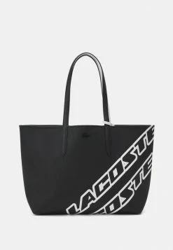 Lacoste SET - Tote Bag - Noir/blanc