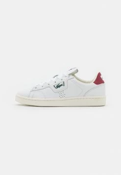 Lacoste MASTERS CLASSIC - Trainers - White/burgundy -Lacoste Sales Store 8c677825c85a43b19f8325fc41c1c2c3