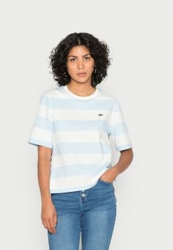 Lacoste Print T-shirt - Light Blue