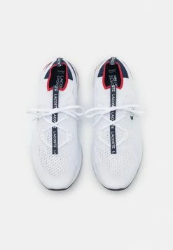 Lacoste RUN SPIN - Trainers - White/navy/red -Lacoste Sales Store 8d19a0b5ecde4e2989cb1018e208ff12