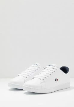 Lacoste CARNABY - Trainers - White/navy/red -Lacoste Sales Store 8ddf75a3f56145e9b762ff92921c95fc