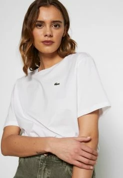 Lacoste Basic T-shirt - White 11 Lacoste Basic T-shirt - White -Lacoste Sales Store 8dfaad0a90dd4c9488161aeb97f7ca7c